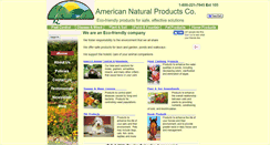 Desktop Screenshot of americanatural.com